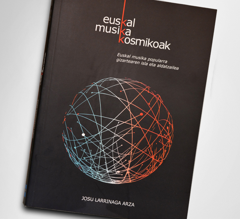 Diseño y maquetación del libro «Euskal Musikoa Kosmikoa»