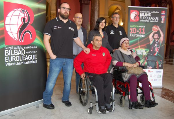 Presentación Euroleague del Bidaideak Bilbao BSR